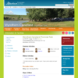 Wyndham-Carseland Provincial Park